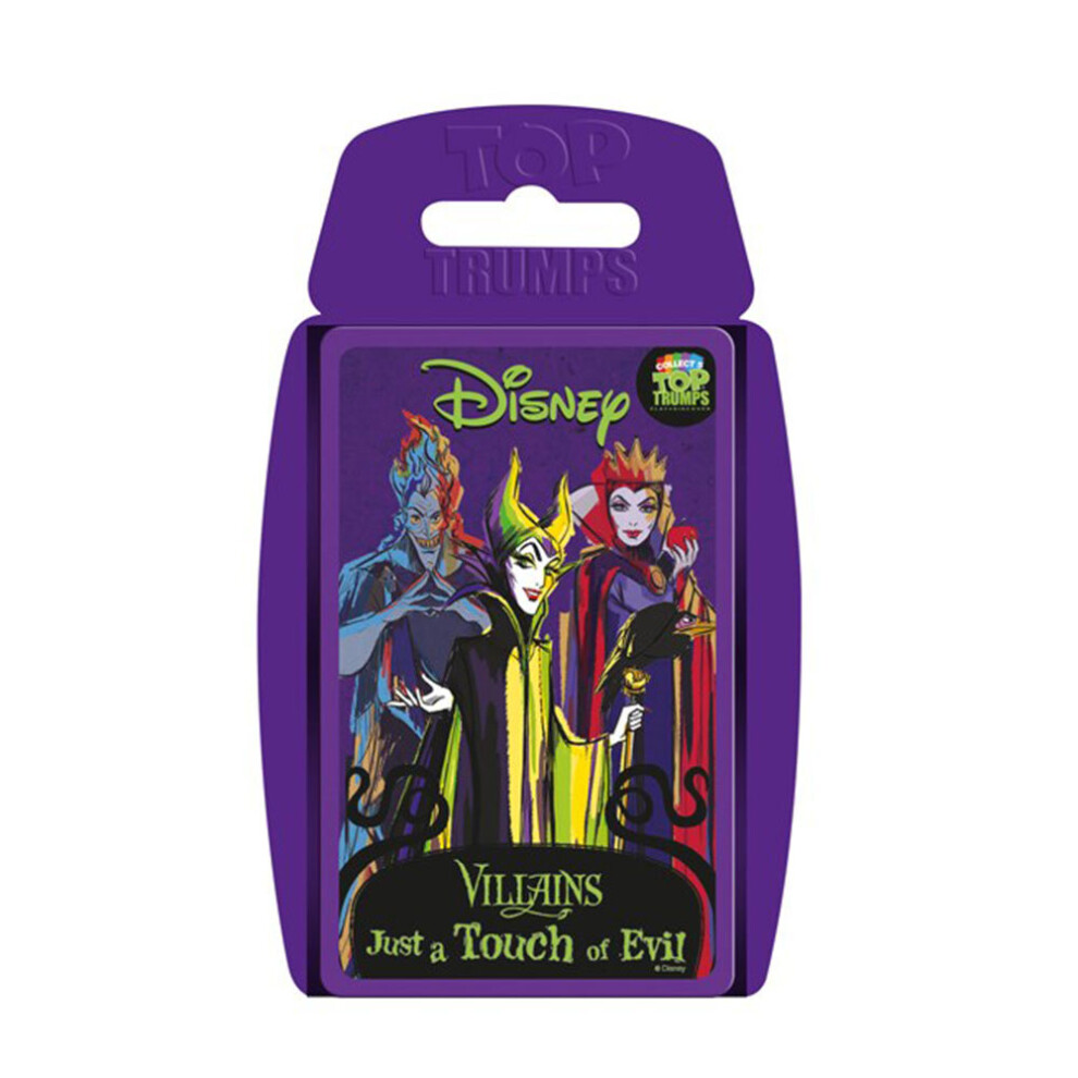 Top Trumps Disney Villains Card Game - Just A Touch Of Evil