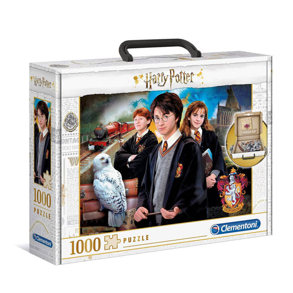 Clementoni Harry Potter Jigsaw Puzzle in Carry Box (1000 Pieces)