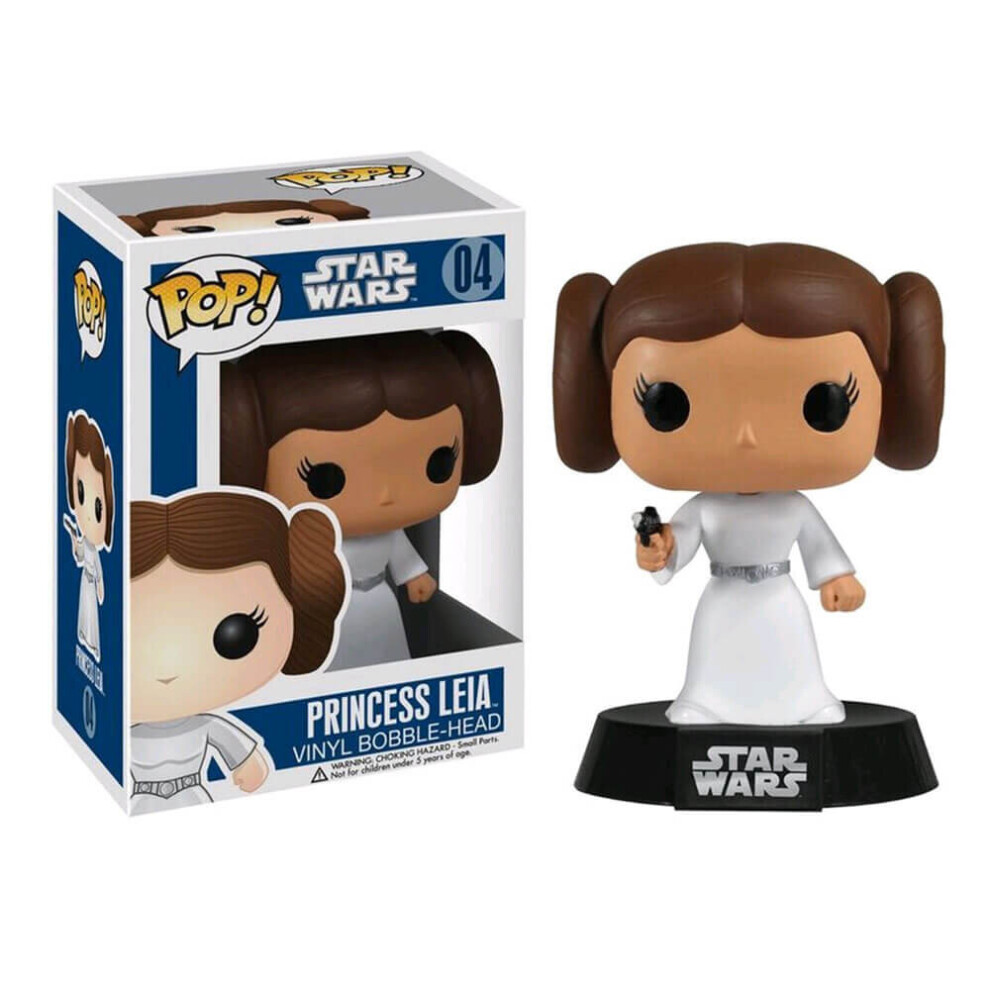 Photos - Action Figures / Transformers Funko Pop! Star Wars - Princess Leia Vinyl Figure #04 830395023199 