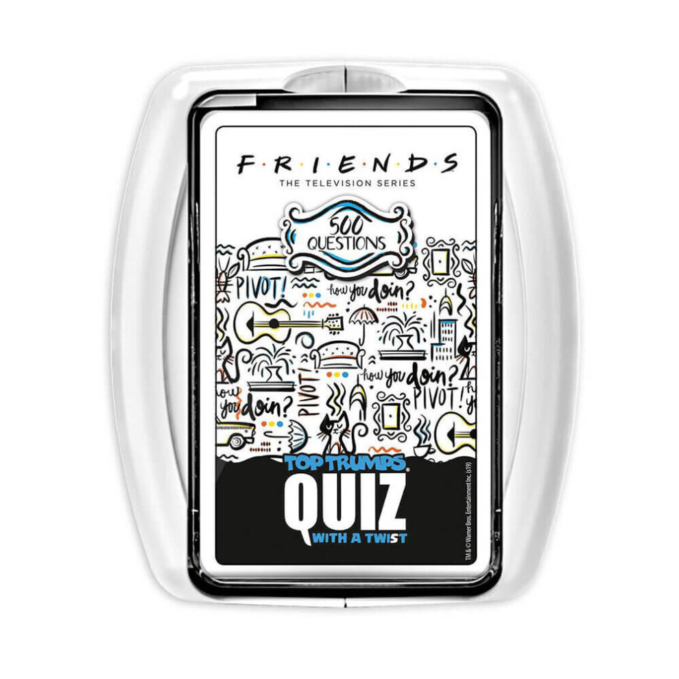 Top Trumps Friends Quiz Card Game