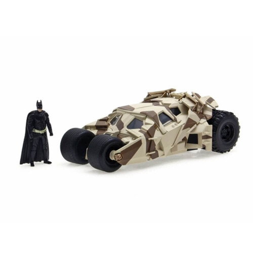Jada JADA 1:24 Dark Knight Batmobile Version Diecast Car With Figure