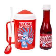 Slush Puppie Slushie Making Cup and Syrup Gift Set - Cherry