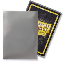 Dragon Shield Standard Silver Card Sleeves - 100 Sleeves - Board Game