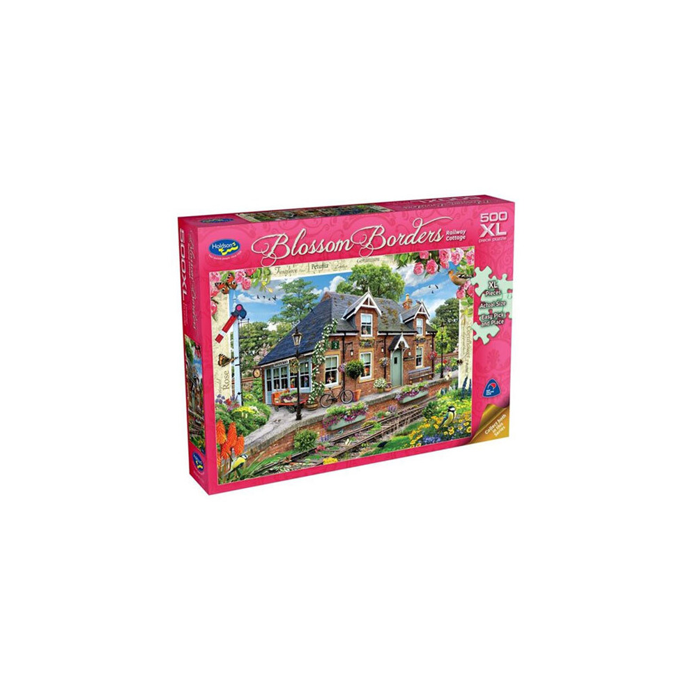 Ravensburger Country Cottage Collection No.13 Railway Cottage 1000 Piece Jigsaw Puzzle