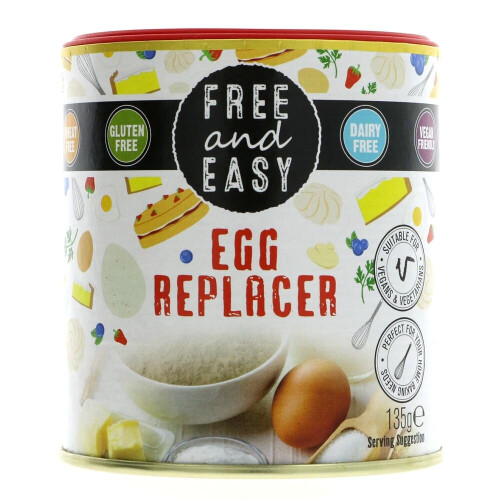Free & Easy Egg Replacer 135g ( pack of 6 )
