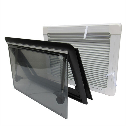 (Hinged, 900MM X 500MM) Camper Van Motorhome Cassette Windows