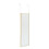 Living And Home (Gold, 28cm W x 78cm H) Rectangular Metal Frame Over the Door Full Length Mirror 3
