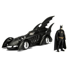 Jada 1995 Batman Forever Batmobile with Diecast Batman Figure 1/24 Diecast Model Car by Jada