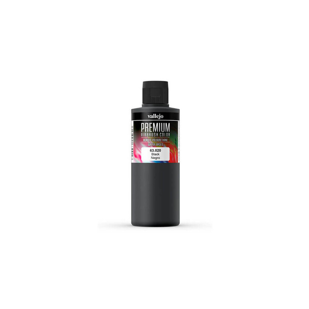 VAL63020 - AV Vallejo Premium Color - 200ml - Opaque Dark