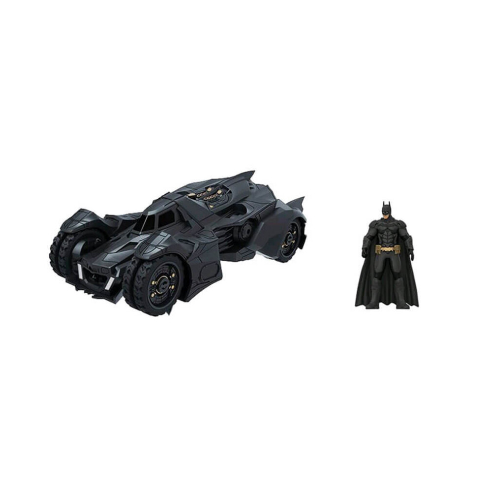 Photos - Toy Car Jada Arkham Knight Batmobile with Batman Diecast Figure 1/24 Diecast Model Car by