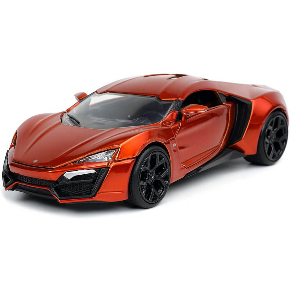 Jada Lykan Hypersport Copper \Hyper-Spec\" 1/24 Diecast Model Car by Jada"