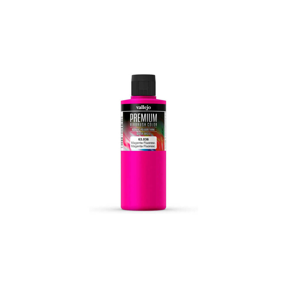 VAL63036 - AV Vallejo Premium Color - 200ml - Fluorescent Magenta