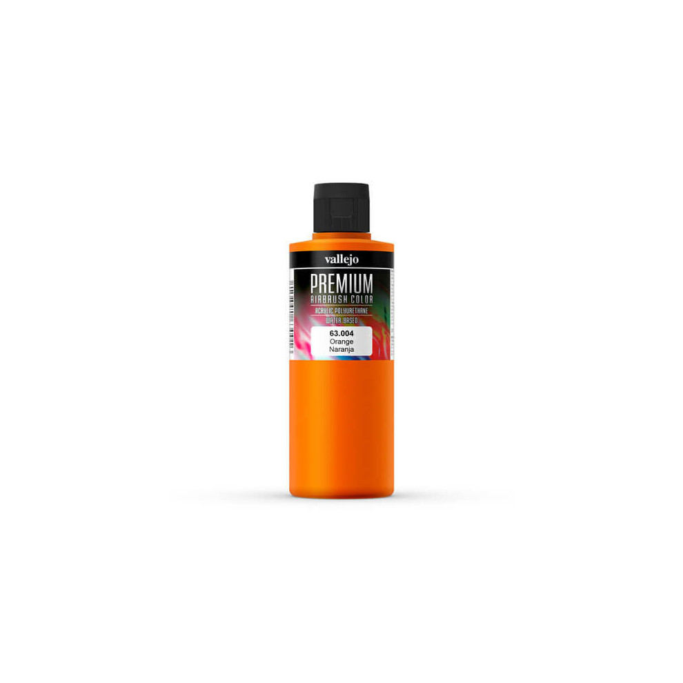 VAL63004 - AV Vallejo Premium Color - 200ml - Opaque Orange