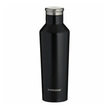 Typhoon Double Wall Steel Tumbler Bottle 500ml Black