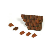 VALSC230 - Vallejo Scenics - 1:35 Damaged Roof Section & Tiles