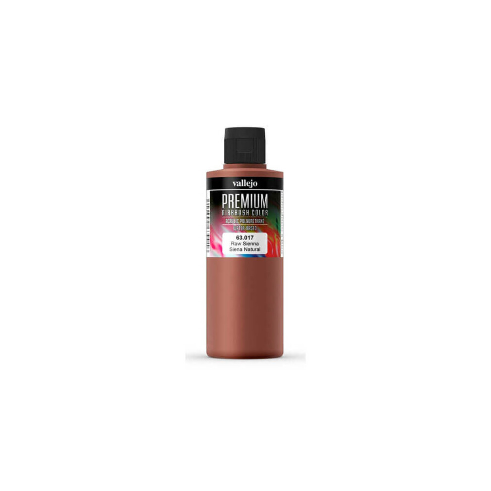 VAL63017 - AV Vallejo Premium Color - 200ml - Opaque Raw Sienna