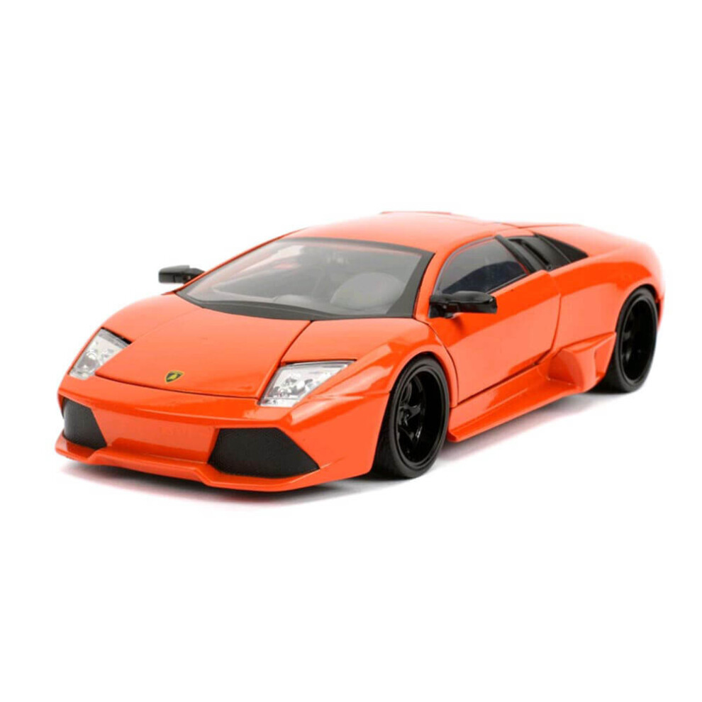 Photos - Toy Car Jada Roman\'s Lamborghini Murcielago Orange \Fast & Furious\" Movie 1/24 Diecast Model Car by " 