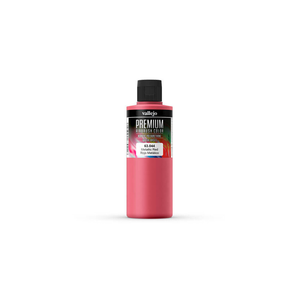 VAL63044 - Vallejo Premium Color - 200ml Pearl & Metallics Red