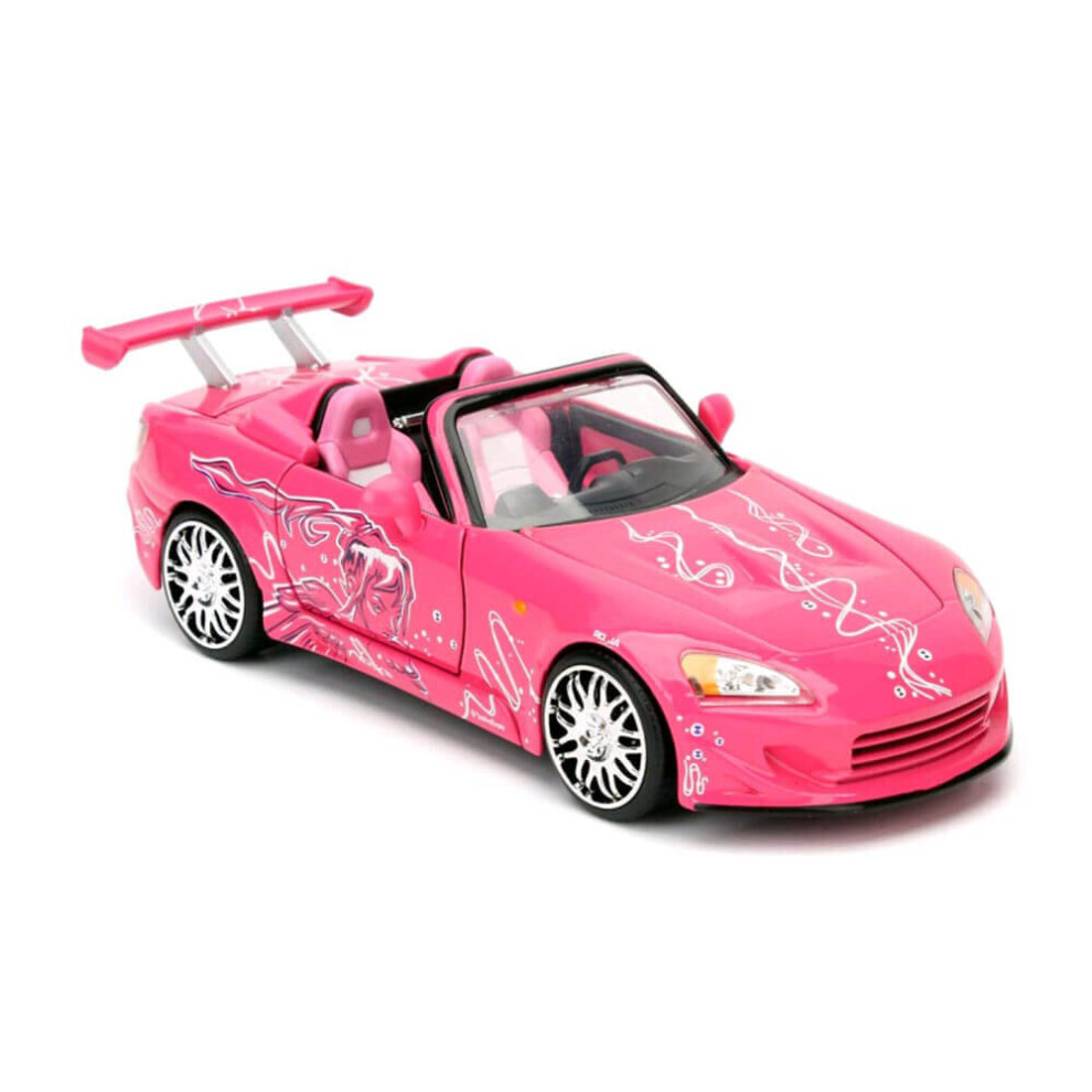 Photos - Toy Car Jada Suki\'s 2001 Honda S2000 Pink \Fast & Furious\" Movie 1/24 Diecast Model Car by "
