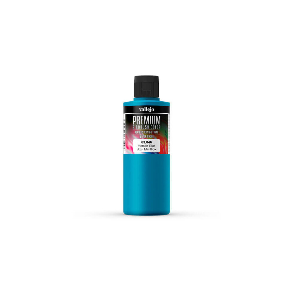 VAL63046 - Vallejo Premium Color - 200ml Pearl & Metallics Blue