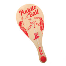 Schylling Paddle Ball - Klassisk spil lavet af ?gte tr? - fra 5 ?r og op - One Piece