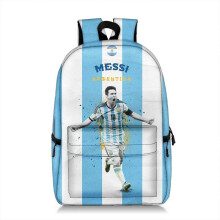 (Messi Logo) Argentina Messi Backpack School France Mbappe Bag Football Kit