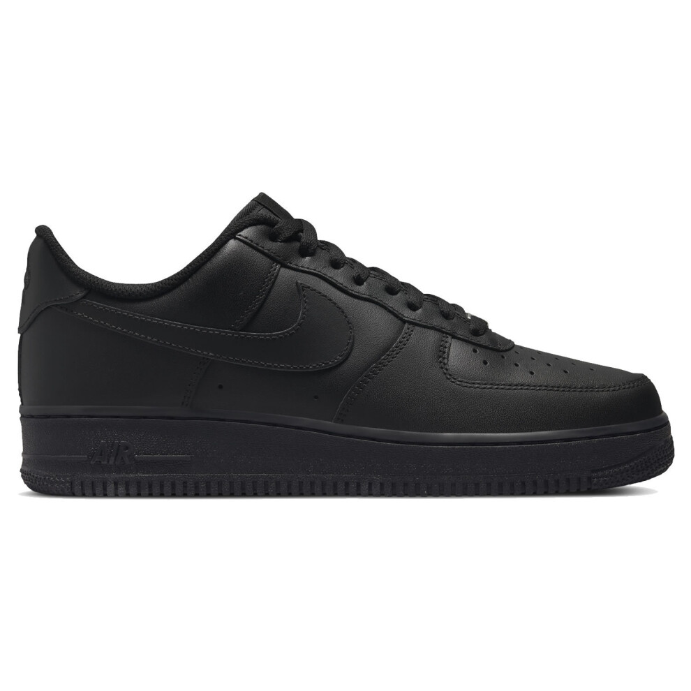 Nike Air Force 1 '07 Mens Trainers Black Sneakers 12