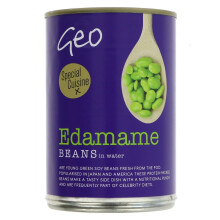 Geo Edamame Beans in Water 400g ( pack of 6 )