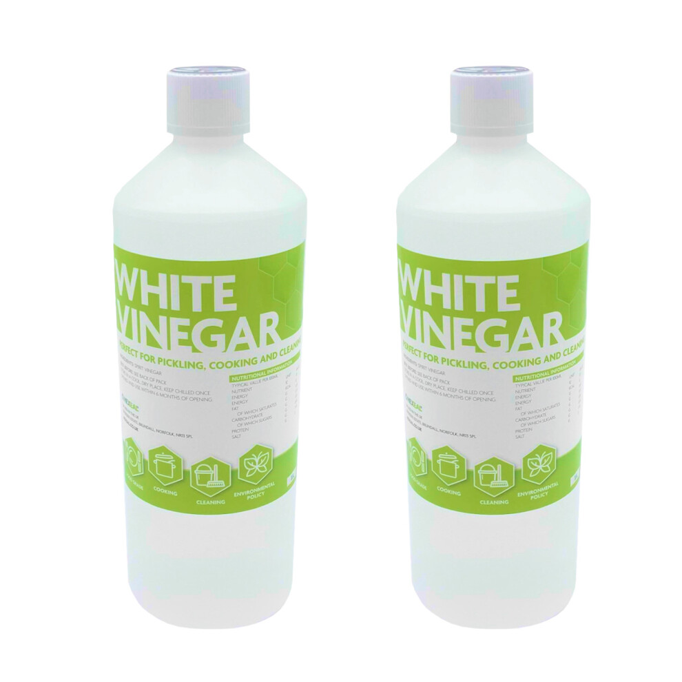 (2L) Hexeal WHITE VINEGAR | Food Grade Suitable for Cleaning, Baking, Cooking and Pickling | 500ml - 25L