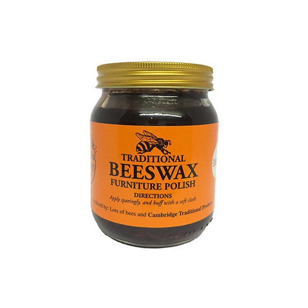 Cambridge Traditional Beeswax Polish Brown 283g P5