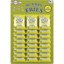 Smith's Savoury Selection Scampi & Lemon Fries 27g (Sheet of 24 Bags)