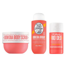 Sol de Janeiro - Bom Dia Bright Bundles,Body Scrub 220 g + Body Wash 385 ml + 57ml Rio Deo Cheirosa