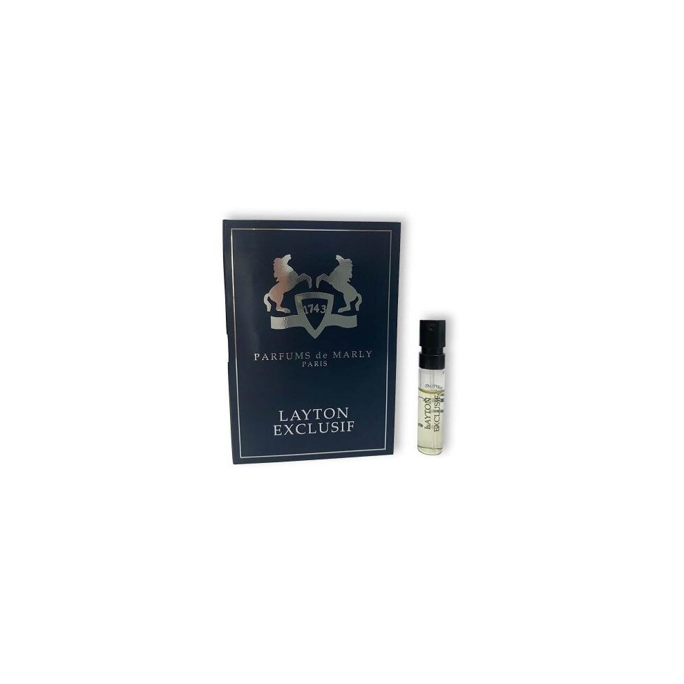 Parfums De Marly Layton Exclusif 10 Pcs Set: 10X0.05 Eau De Parfum Vial Sample