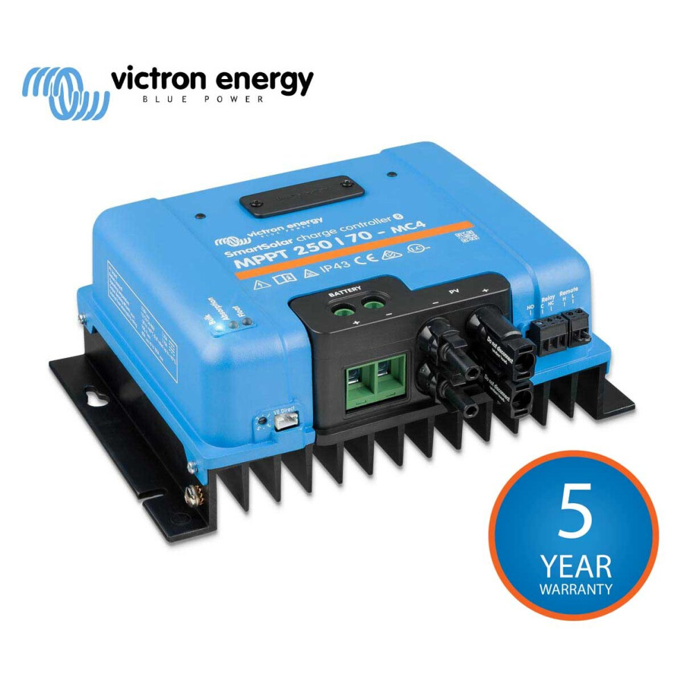 Victron Energy Smartsolar Mppt Tr 250V 70 Amp Solar Charge Controller 8719076040859