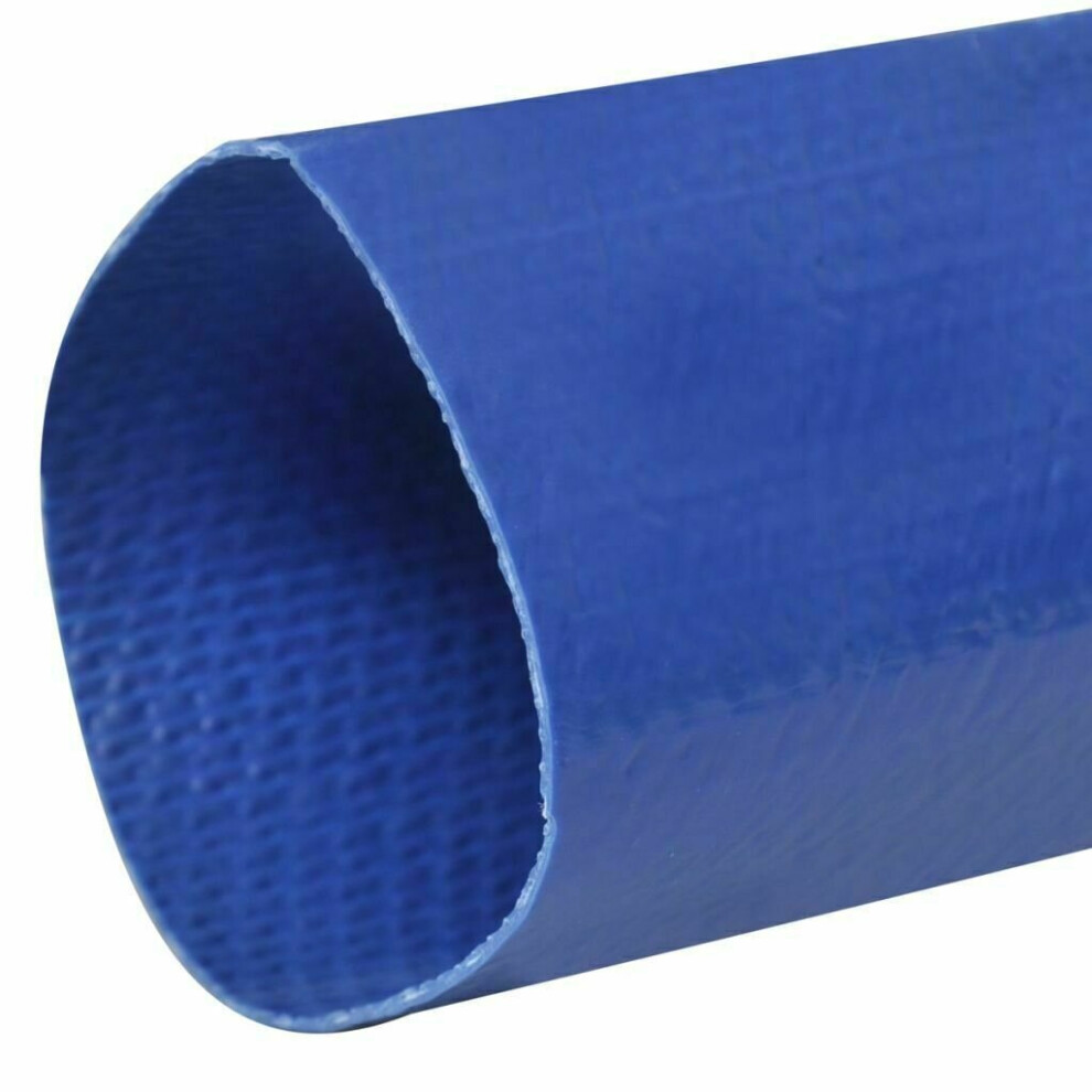 (25mm - 1 inch, 0.5 metre) PVC Layflat Hose Pipes Water Delivery Discharge Irrigation Lay Flat 6 BAR Rated