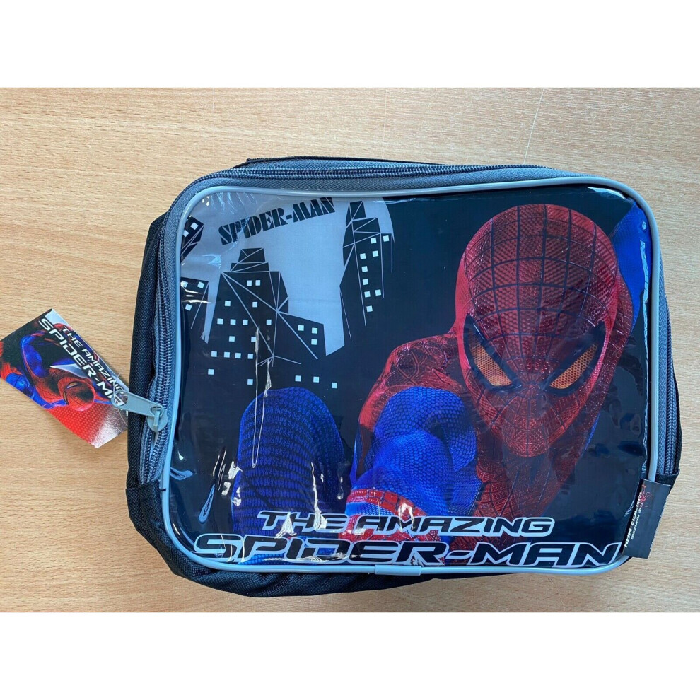 THE AMAZING SPIDERMAN SCHOOL LUNCH BOX SANDWICH COOL BAG