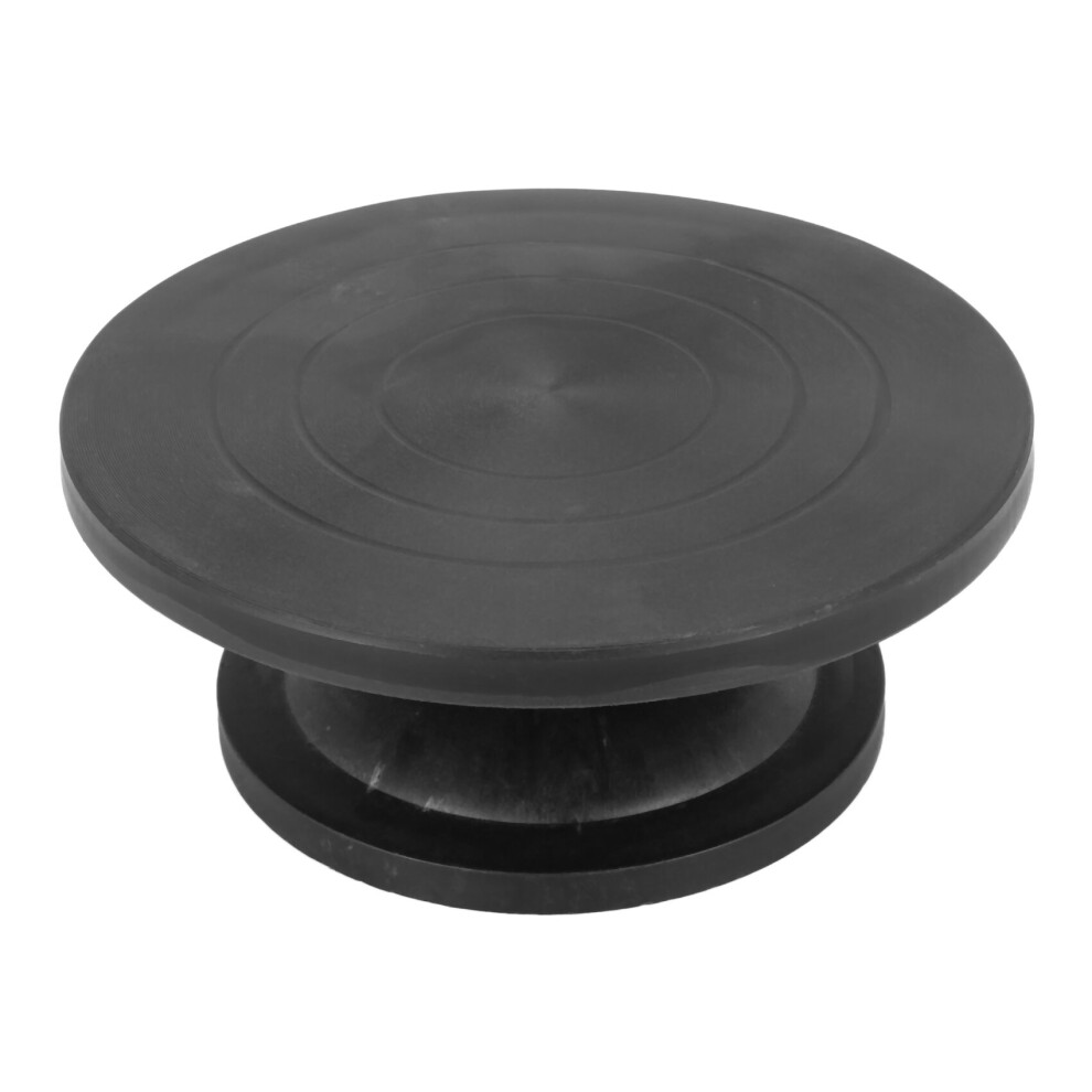 30Cm Pottery Wheel Modelling Platform Sculpting Turntable Model Making Clay Sculpture Tools Round Turn Plate Pottery Tools Black