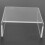 Acrylic Display Risers, Clear Rectangle Stands Shelf for Display 6Pcs 10