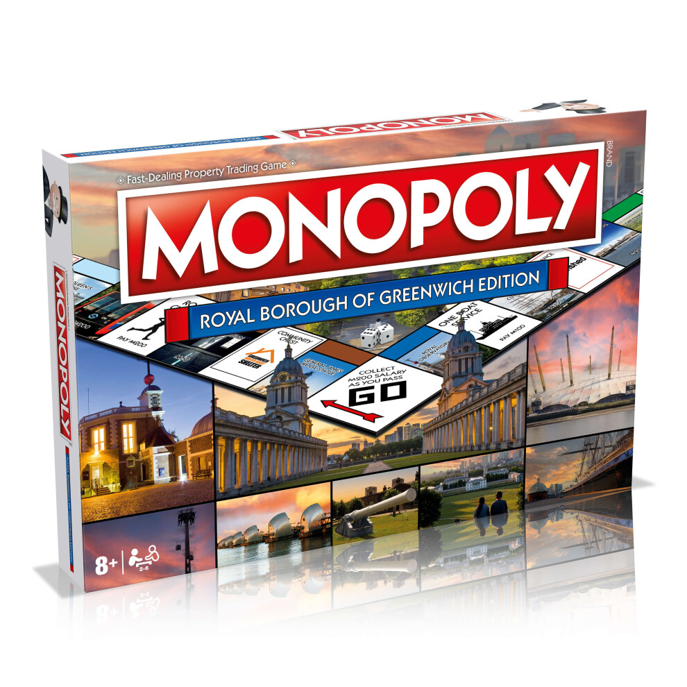 Royal Borough of Greenwich Monopoly Board Game English Edition