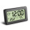 LED Digital Clock Electronic Digital Screen Desktop Clock Office Backlight Snooze Data Calendar Clocks -Black 3