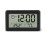 LED Digital Clock Electronic Digital Screen Desktop Clock Office Backlight Snooze Data Calendar Clocks -Black 2