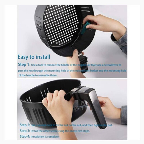 Replacement Basket for Power XL DASH Cozyna 5.5Qt , Accessories Black 2