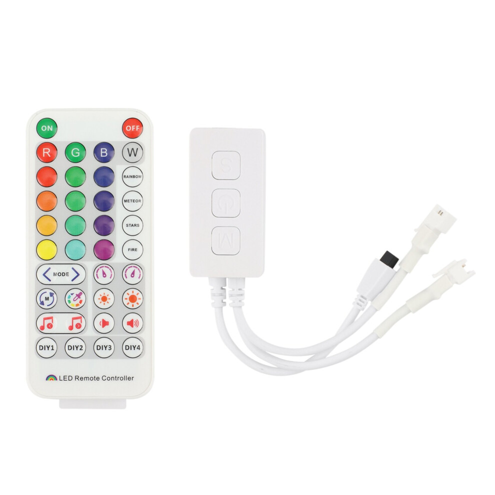 Tlily Sp511e Wifi Music Led Controller For Ws2812b Ws2811 Addressable Pixel Rgb Led Strip Dual Output Alexa Voice App Control