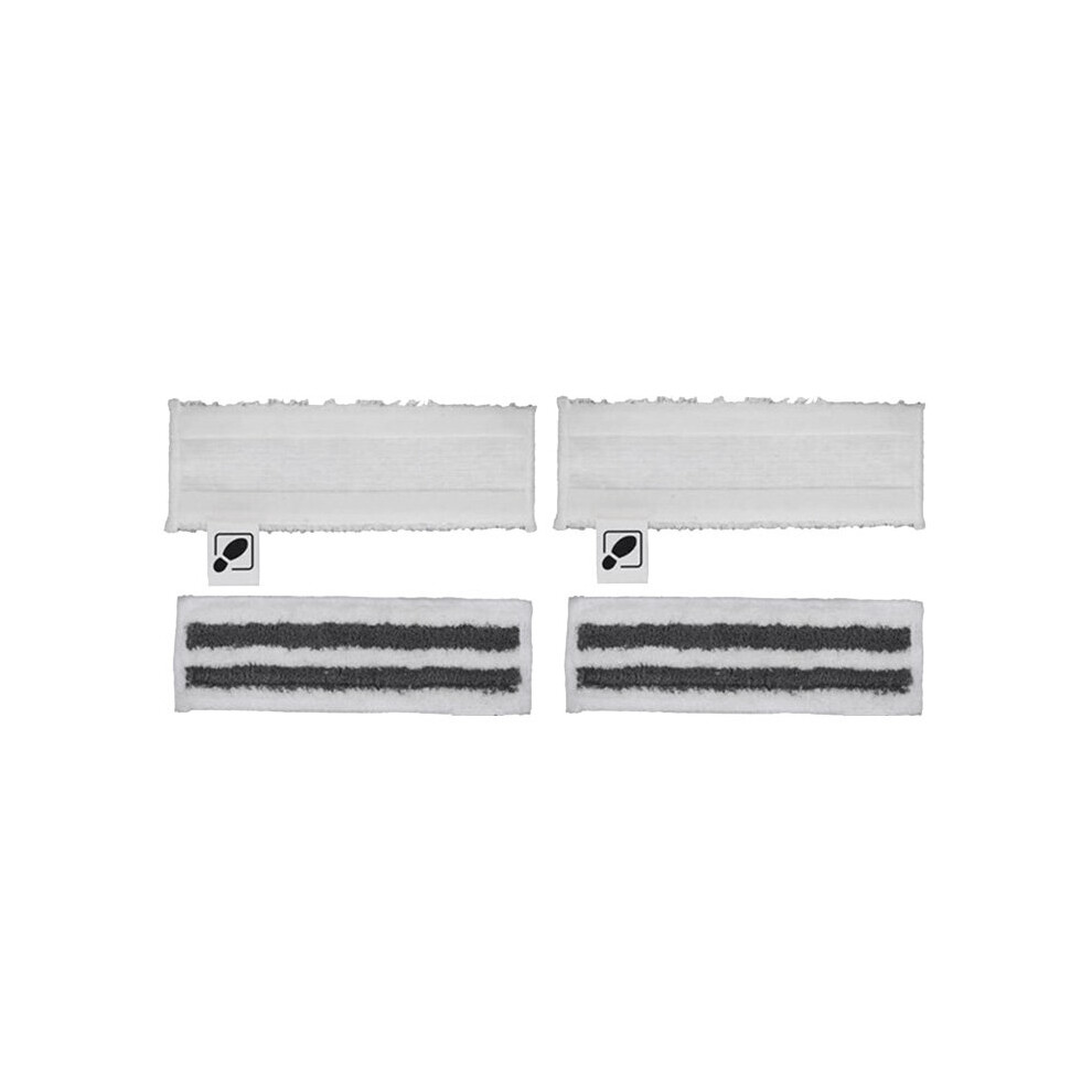 4 Pack Microfibre Floor Cloth Set Sanding Floor Cloth Set for Easyfix Sc2 Sc3 Sc4 Sc5 Floor Nozzle