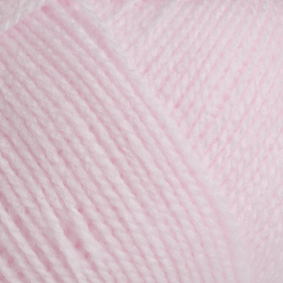 (BA6 (Pink)) James Brett Acrylic Baby Aran Knitting Yarn 100g