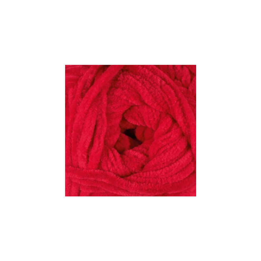 (B31 (Red)) James C Brett Flutterby Chunky Knitting Yarn 100g