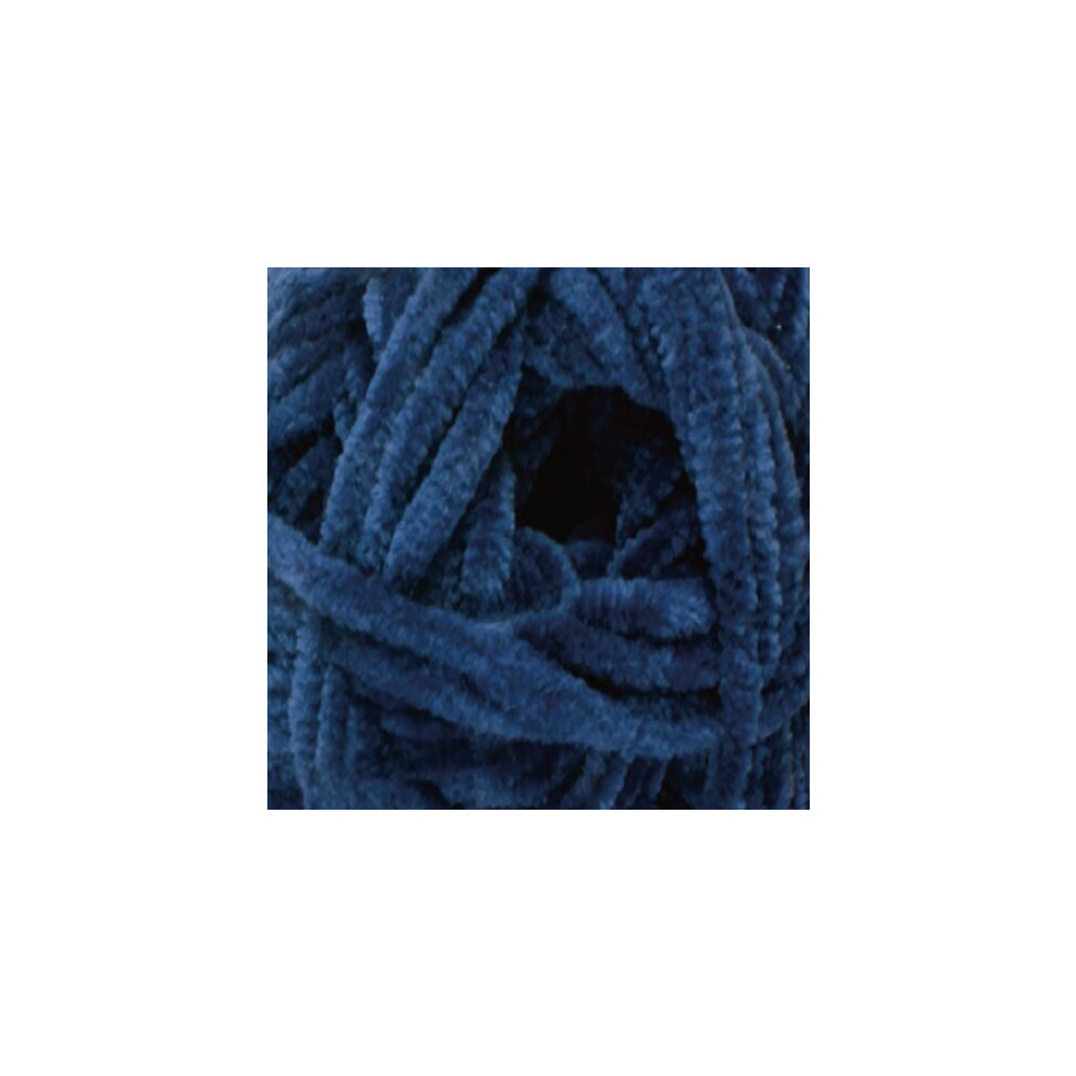 (B32 (Navy)) James C Brett Flutterby Chunky Knitting Yarn 100g