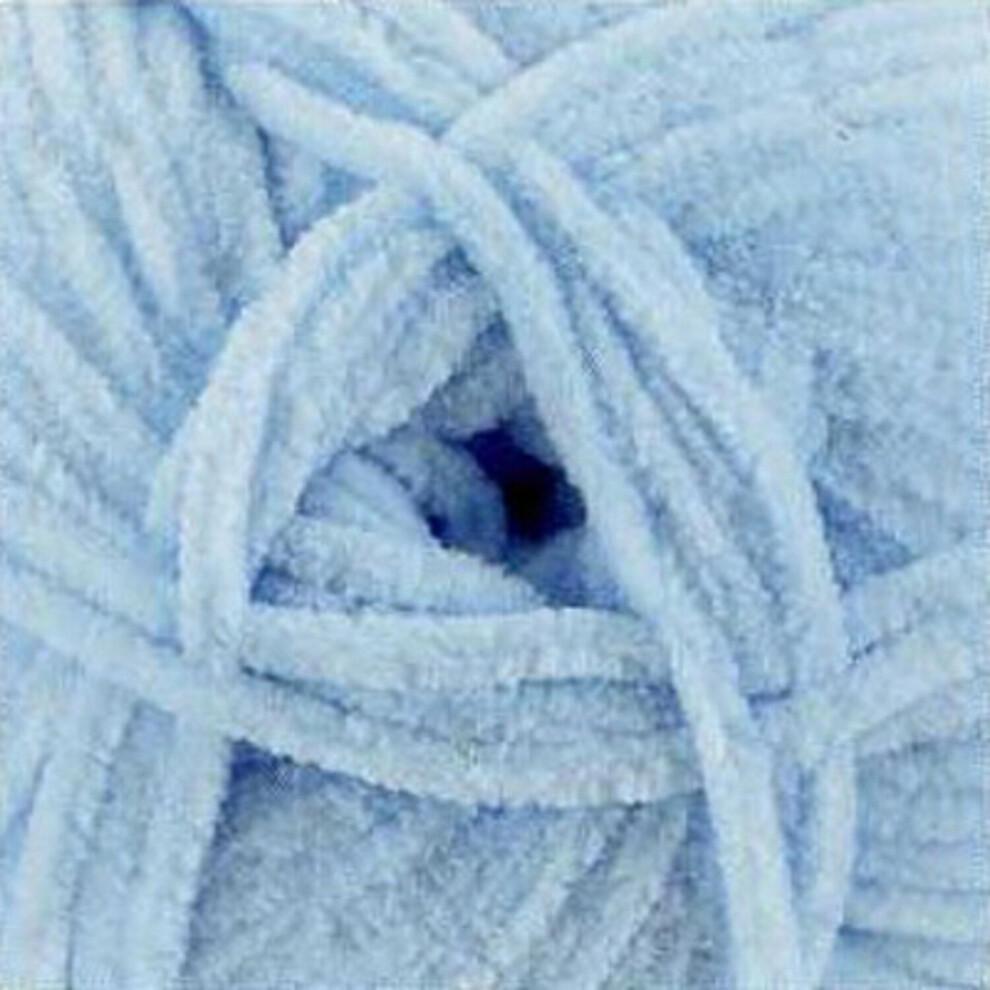 (B3 (Blue)) James C Brett Flutterby Chunky Knitting Yarn 100g