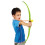 ARCHERY SET BOW & ARROWS TARGET WITH BLOW PIPE & DARTS SUMMER GARDEN PARTY GAME 3