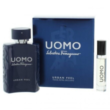 Eau De Toilette, Salvatore Ferragamo, For Men, 10 ml + Uomo Urban Feel, Eau De Toilette, For Men, 100 ml